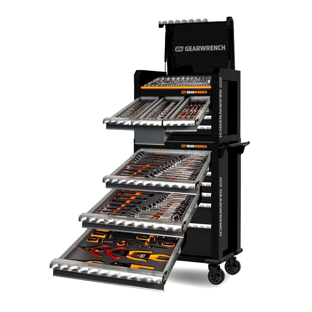 🔥Clear inventory,  234-Piece 660mm (26") 7 Drawer Tool Chest & 7 Drawer Trolley| On The Last Day